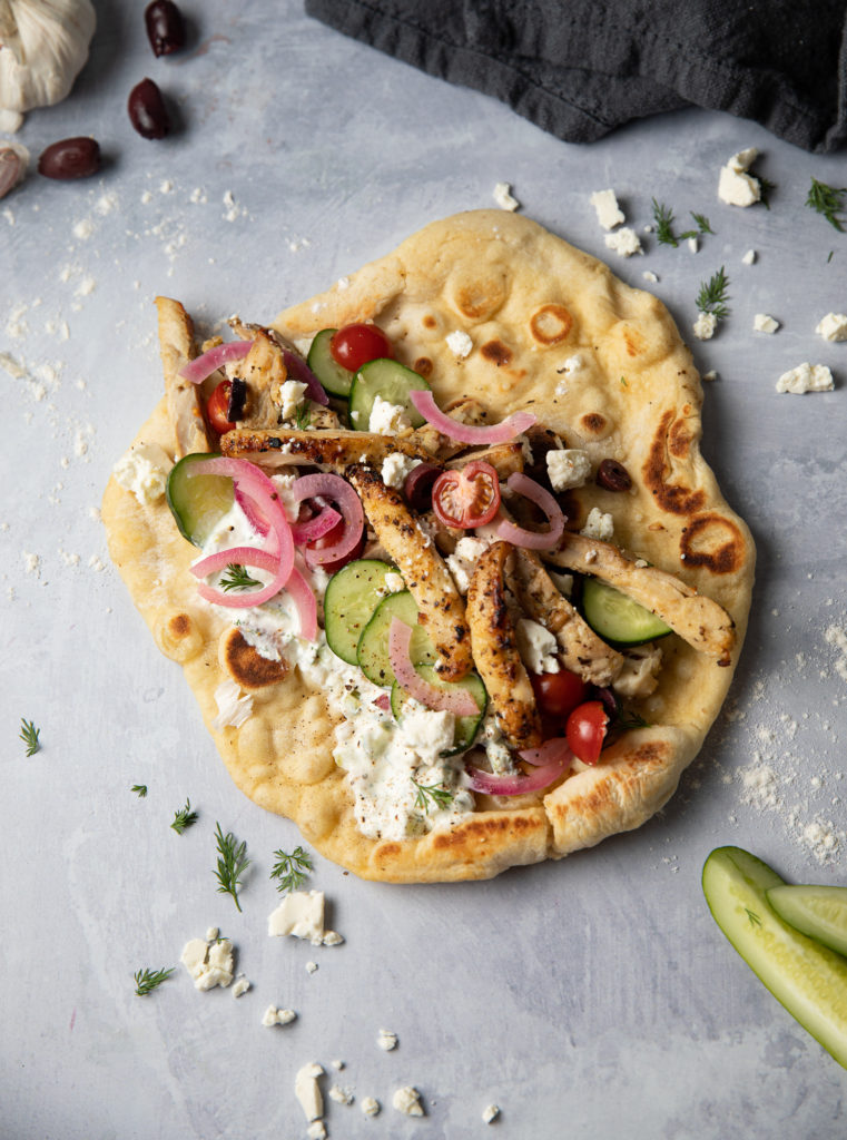 Greek Chicken Wrap
